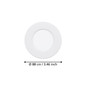 Preview: Eglo LED Einbauleuchte Fueva 6 3-flammig 3x 3,7W CCT warm-/neutral-/tageslichtweiss 2700/4000/6500K Weiss Ø9cm 901394