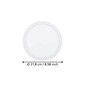 Preview: Eglo LED Einbauleuchte Fueva 6 18,5W CCT warm-/neutral-/tageslichtweiss 2700/4000/6500K Weiss Ø22cm 901398