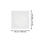 Preview: Eglo LED Einbauleuchte Fueva 6 10,5W CCT warm-/neutral-/tageslichtweiss 2700/4000/6500K Weiss 17x17cm 901401