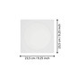 Preview: Eglo LED Einbauleuchte Fueva 6 18,5W CCT warm-/neutral-/tageslichtweiss 2700/4000/6500K Weiss 22x22cm 901402