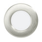 Preview: Eglo LED Einbauleuchte Fueva 6 3,7W CCT warm-/neutral-/tageslichtweiss 2700/4000/6500K Nickel-matt Ø9cm 901404