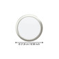 Preview: Eglo LED Einbauleuchte Fueva 6 18,5W CCT warm-/neutral-/tageslichtweiss 2700/4000/6500K Nickel-matt Ø22cm 901407