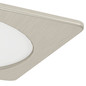 Preview: Eglo LED Einbauleuchte Fueva 6 10,5W CCT warm-/neutral-/tageslichtweiss 2700/4000/6500K Nickel-matt 17x17cm 901409
