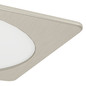 Preview: Eglo LED Einbauleuchte Fueva 6 18,5W CCT warm-/neutral-/tageslichtweiss 2700/4000/6500K Nickel-matt 22x22cm 901411