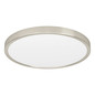 Preview: Eglo LED Aufbauleuchte Fueva 6-Z Smart dimmbar 17,5W RGB CCT warm-/tageslichtweiss 2700-6500K Zigbee IP44 Nickel-matt Stahl Ø39cm 901421