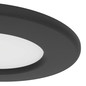 Preview: Eglo LED Einbauleuchte Fueva 6-Z Smart 3-flammig dimmbar 3x 2,8W RGB CCT warm-/tageslichtweiss 2700-6500K Zigbee IP44 Schwarz Ø9cm 901425