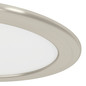 Preview: Eglo LED Einbauleuchte Fueva 6-Z Smart dimmbar 9,5W RGB CCT warm-/tageslichtweiss 2700-6500K Zigbee IP44 Nickel-matt Ø17cm 901436