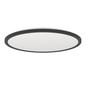 Preview: Eglo LED Deckenleuchte Rovito 16,8W CCT warm-/neutral-/tageslichtweiss 2700/4000/6500K IP44 Schwarz Ø50cm 901441