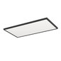Preview: Eglo LED Deckenleuchte Rovito 17,2W CCT warm-/neutral-/tageslichtweiss 2700/4000/6500K IP44 Schwarz 57x30cm 901445