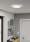 Preview: Eglo LED Deckenleuchte Rovito 13,9W CCT warm-/neutral-/tageslichtweiss 2700/4000/6500K IP44 Weiss Ø30cm 901446