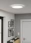 Preview: Eglo LED Deckenleuchte Rovito 18,5W CCT warm-/neutral-/tageslichtweiss 2700/4000/6500K IP44 Weiss Ø39cm 901447
