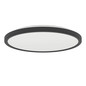 Preview: Eglo LED Deckenleuchte Rovito-Z Smart dimmbar 13,9W RGB CCT warm-/tageslichtweiss 2700-6500K Zigbee IP44 Schwarz Ø30cm 901463