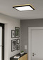 Preview: Eglo LED Deckenleuchte Rovito-Z Smart dimmbar 17,6W RGB CCT warm-/tageslichtweiss 2700-6500K Zigbee IP44 Schwarz 39x39cm 901467