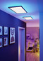 Preview: Eglo LED Deckenleuchte Rovito-Z Smart dimmbar 17,2W RGB CCT warm-/tageslichtweiss 2700-6500K Zigbee IP44 Schwarz 57x30cm 901469