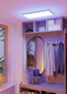 Preview: Eglo LED Deckenleuchte Rovito-Z Smart dimmbar 17,2W RGB CCT warm-/tageslichtweiss 2700-6500K Zigbee IP44 Weiss 57x30cm 901477