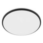 Preview: Eglo LED Deckenleuchte Margidore 18W CCT warm-/neutral-/tageslichtweiss 3000/4000/6500K IP54 Weiss Schwarz Stahl Ø34cm 901529