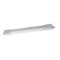 Preview: Eglo LED Feuchtraumleuchte Slim 15,2W neutralweiss 4000K IP65 Weiss 65x6cm 901551