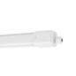 Preview: Eglo LED Feuchtraumleuchte Slim Sensor 45W neutralweiss 4000K Bewegungsmelder IP65 Weiss 152,5x6cm 901557