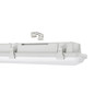 Preview: Eglo LED Feuchtraumleuchte Prime 33W neutralweiss 4000K IP65 Grau 119x8,5cm 901562