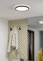 Preview: Eglo LED Deckenleuchte Minerario 16,4W warmweiss 3000K IP54 Schwarz Ø30cm 901572