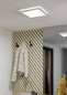 Preview: Eglo LED Deckenleuchte Minerario 16,4W warmweiss 3000K IP54 Weiss 29x29cm 901578