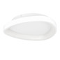 Preview: Eglo LED Deckenleuchte Loretello dimmbar 12W CCT warm-/tageslichtweiss 2700-6500K Weiss Stahl Ø35cm 901583
