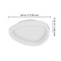 Preview: Eglo LED Deckenleuchte Loretello dimmbar 12W CCT warm-/tageslichtweiss 2700-6500K Weiss Stahl Ø35cm 901583