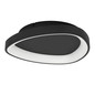 Preview: Eglo LED Deckenleuchte Loretello dimmbar 12W CCT warm-/tageslichtweiss 2700-6500K Schwarz Stahl Ø35cm 901584