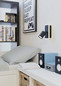 Preview: Eglo LED Wandleuchte Rimbocchi 1 7W warmweiss 3000K Schwarz Satiniert Stahl 18x14cm 901634