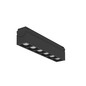 Preview: Eglo LED Schienenspot Tplus 6 Lens Spot dimmbar 6,6W CCT warm-/tageslichtweiss 2700-6500K Schwarz 18x4cm 901686