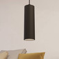 Preview: Eglo LED Schienen-Pendelleuchte Tplus Pendant dimmbar 6,6W CCT warm-/tageslichtweiss 2700-6500K Schwarz Ø5,5cm 901687