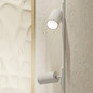 Preview: Eglo LED Schienenspot Tplus Slim Spot dimmbar 6,6W CCT warm-/tageslichtweiss 2700-6500K Weiss Ø5,5cm 901706