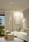 Preview: Eglo LED Schienen-Pendelleuchte Tplus Pendant dimmbar 6,6W CCT warm-/tageslichtweiss 2700-6500K Weiss Ø5,5cm 901711