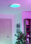Preview: Eglo LED Aufbauleuchte Fueva 6-Z Smart dimmbar 17,5W RGB CCT warm-/tageslichtweiss 2700-6500K Zigbee IP44 Weiss Ø39cm 901726