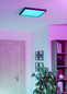 Preview: Eglo LED Aufbauleuchte Fueva 6-Z Smart dimmbar 17,8W RGB CCT warm-/tageslichtweiss 2700-6500K Zigbee IP44 Schwarz 39x39cm 901728