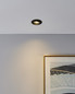Preview: Eglo LED Einbauspot Favazzina 3-flammig GU10 3x 4W warmweiss 2700K Schwarz Stahl Ø9cm 901755