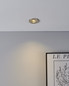 Preview: Eglo LED Einbauspot Favazzina 3-flammig GU10 3x 4W warmweiss 2700K IP44 Nickel-matt Klar Stahl Glas Ø8,5cm 901761