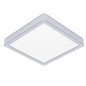 Preview: Eglo LED Aufbauleuchte Fueva 6 10,5W CCT warm-/neutral-/tageslichtweiss 2700/4000/6500K IP44 Chrom Stahl 22x22cm 901766