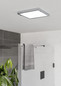 Preview: Eglo LED Aufbauleuchte Fueva 6 13W CCT warm-/neutral-/tageslichtweiss 2700/4000/6500K IP44 Chrom Stahl 29x29cm 901767