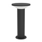 Preview: Eglo LED Sockelleuchte Rigosa 10W warmweiss 3000K IP44 Schwarz Stahl 35cm 901841