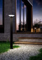 Preview: Eglo LED Außen-Stehleuchte Rigosa 10W warmweiss 3000K IP44 Schwarz Stahl 100cm 901842