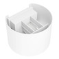 Preview: Eglo LED Außen-Wandleuchte Calpino 3 2-flammig 2x 2,8W warmweiss 3000K IP54 Weiss Klar Aluminium Glas 13,5x10cm 901843
