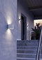Preview: Eglo LED Außen-Wandleuchte Calpino 3 2-flammig 2x 2,8W warmweiss 3000K IP54 Weiss Klar Aluminium Glas 13,5x10cm 901843
