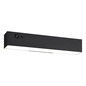 Preview: Eglo LED Solar-Wandleuchte Voscari dimmbar 6,8W neutralweiss 4000K Bewegungsmelder IP54 Schwarz mit Sensor 28,5x5cm 901916