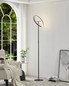Preview: Eglo LED Stehleuchte Castelpoto 2-flammig dimmbar 2x 8,8W warmweiss 3000K Schwarz Stahl 180cm 901972