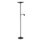 Preview: Eglo LED Stehleuchte Conivarino dimmbar 30,5W warmweiss 2700K Schwarz Stahl 170cm 901977
