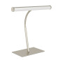 Preview: Eglo LED Tischleuchte Riccione dimmbar 5W CCT warm-/neutral-/tageslichtweiss 2700/4000/6500K Nickel-matt Stahl Aluminium 39,5x30cm 901982