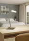 Preview: Eglo LED Tischleuchte Riccione dimmbar 5W CCT warm-/neutral-/tageslichtweiss 2700/4000/6500K Nickel-matt Stahl Aluminium 39,5x30cm 901982