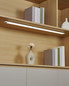 Preview: Eglo LED Unterbauleuchte Selrino dimmbar 12W CCT warm-/neutral-/tageslichtweiss 2700/4000/6500K Bewegungsmelder Weiss 87x3cm 901998