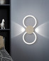 Preview: Eglo LED Wand-/Deckenleuchte Venticello 1 20,91W warmweiss 3000K Sandfarben Aluminium 66x30cm 902127